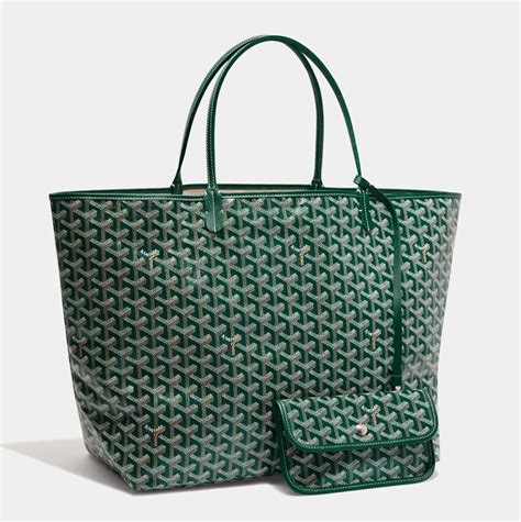 green goyard duffle|authentic goyard bags online.